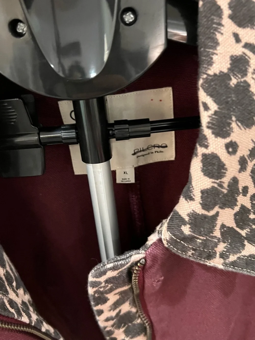 Anthropologie Lexie cropped with Leopard Trim jacket - Picture 4 of 4